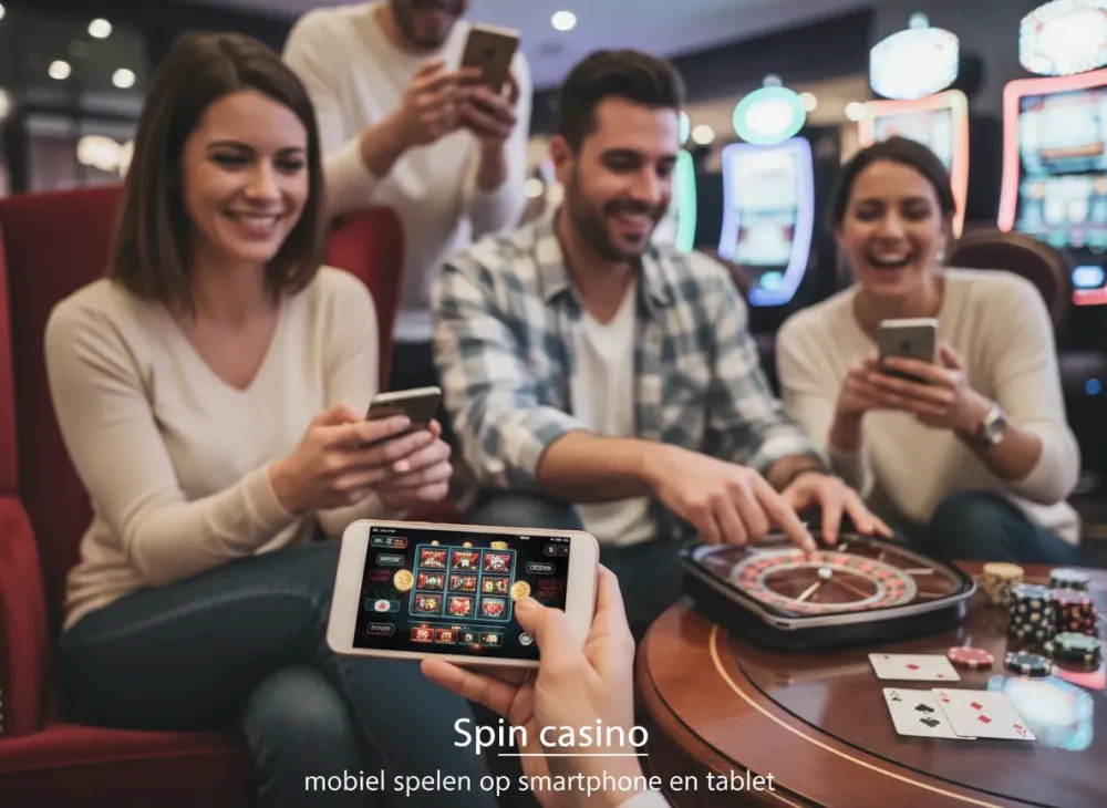 Spin casino mobile spelen op smartphone en tablet