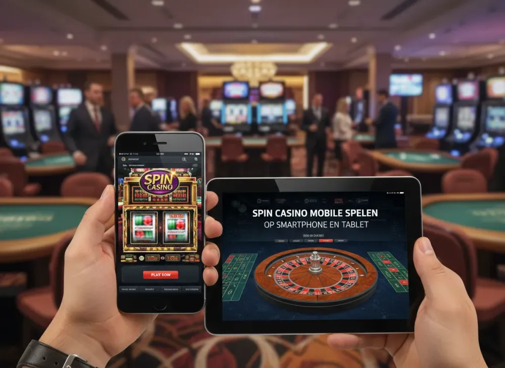 Spin casino mobile spelen op smartphone en tablet