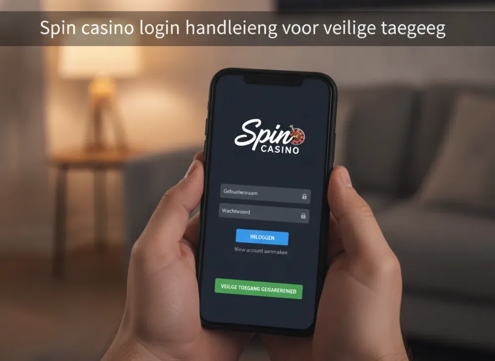 Spin casino login handleiding voor veilige toegang