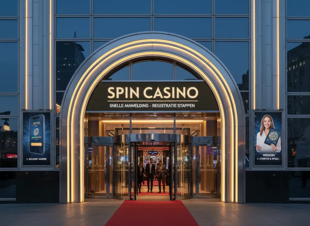 Spin casino registration stappen voor snelle aanmelding